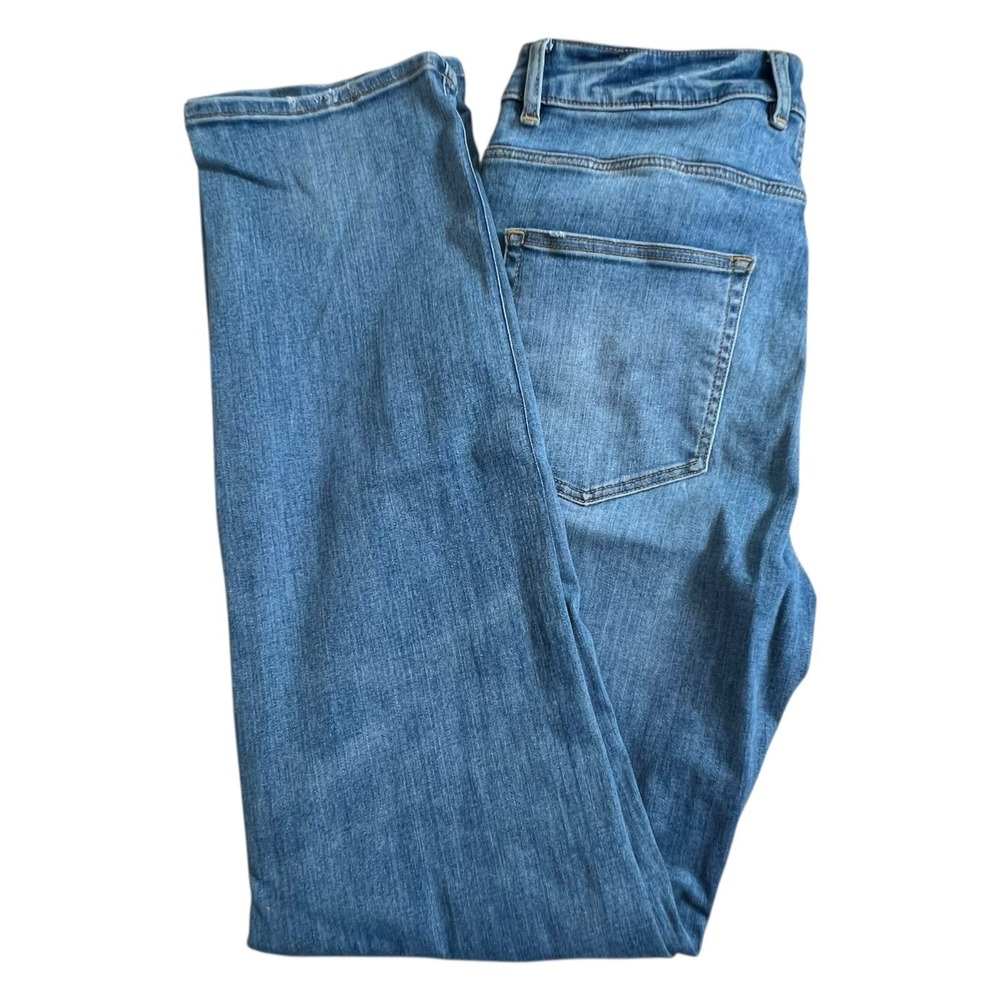 Rebecca Taylor La Vie Womens 30 Straight Leg Medium Wash High Rise Jeans